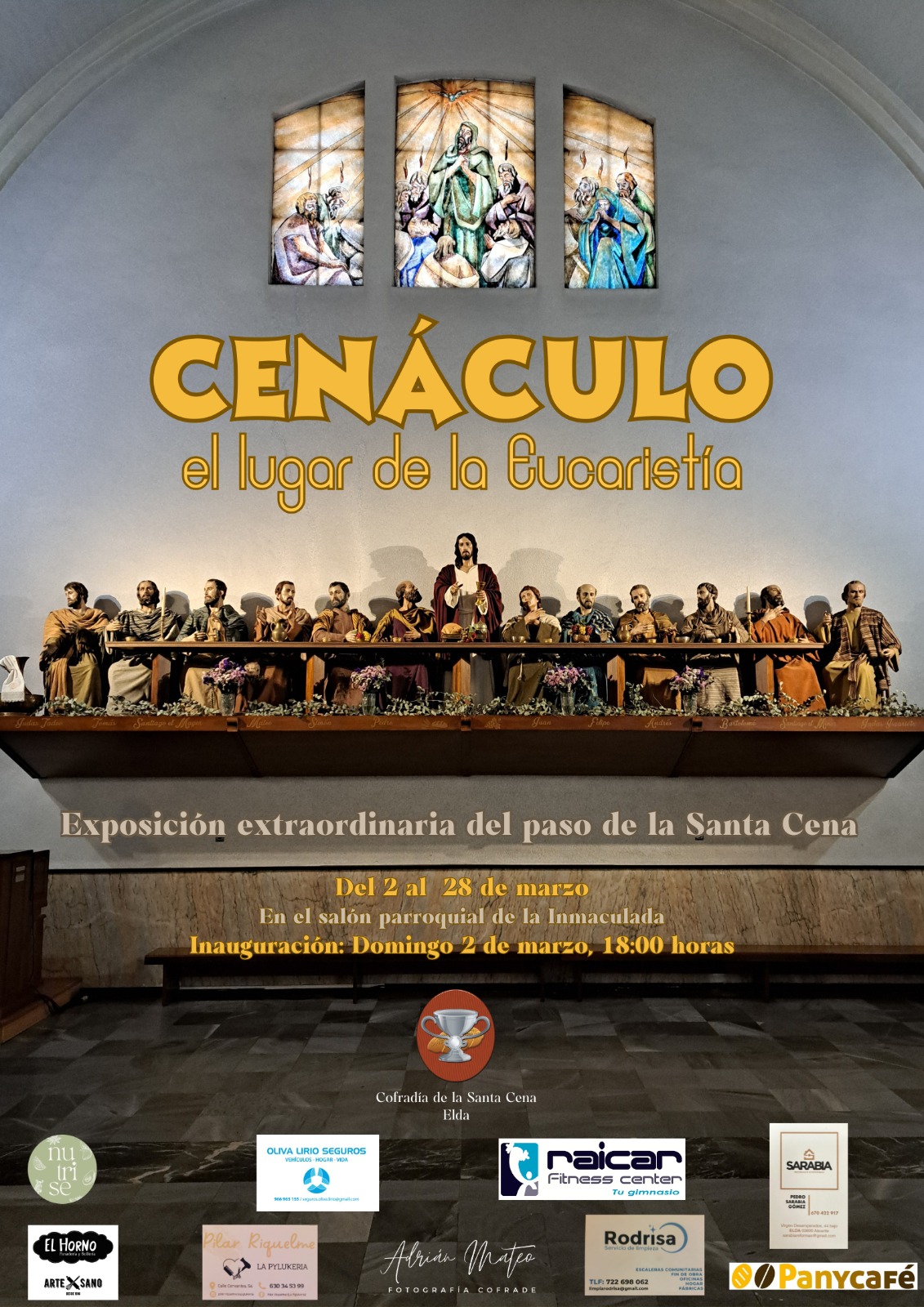 Inauguración de la Exposición «Cenáculo: el lugar de la Eucaristía»